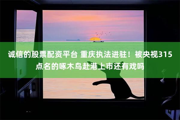 诚信的股票配资平台 重庆执法进驻！被央视315点名的啄木鸟赴港上市还有戏吗