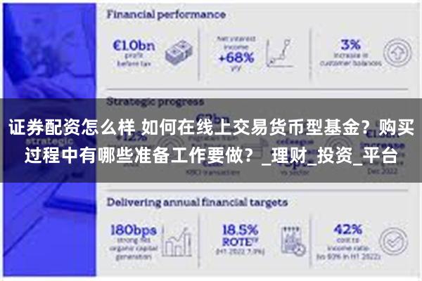 证券配资怎么样 如何在线上交易货币型基金？购买过程中有哪些准备工作要做？_理财_投资_平台