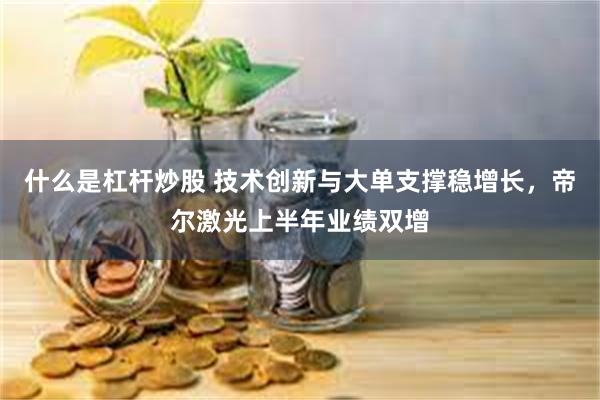 什么是杠杆炒股 技术创新与大单支撑稳增长，帝尔激光上半年业绩双增
